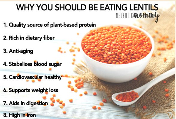 lentils benefits Health Benefits of Legumes (Part 2)