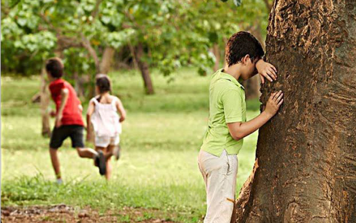 Playing hide and seek