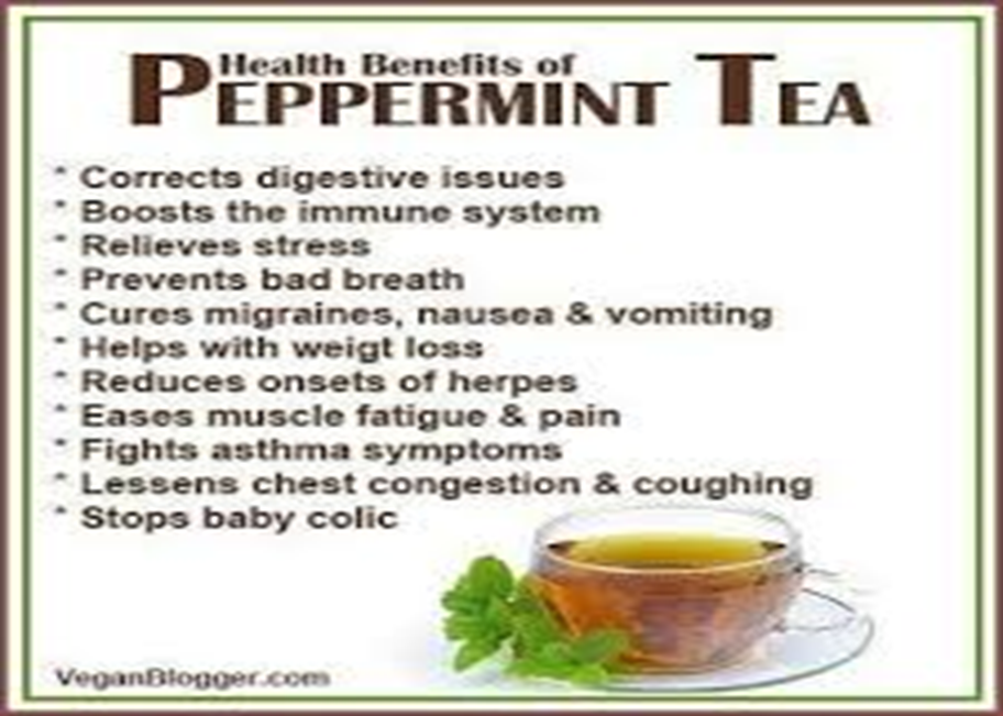 Health Benefits of Peppermint Tea