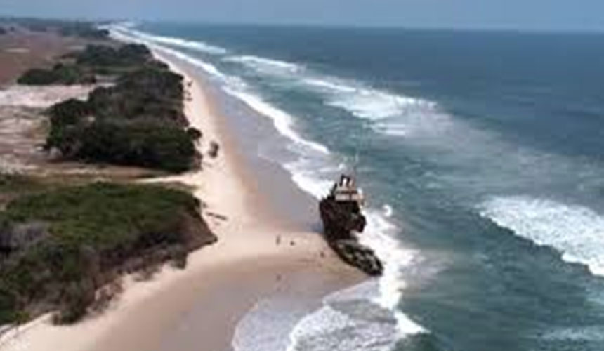 Beach in congo