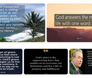 Potpourri - God's Grace