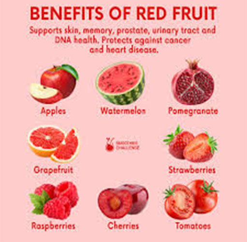 Benefits of Red Fruit