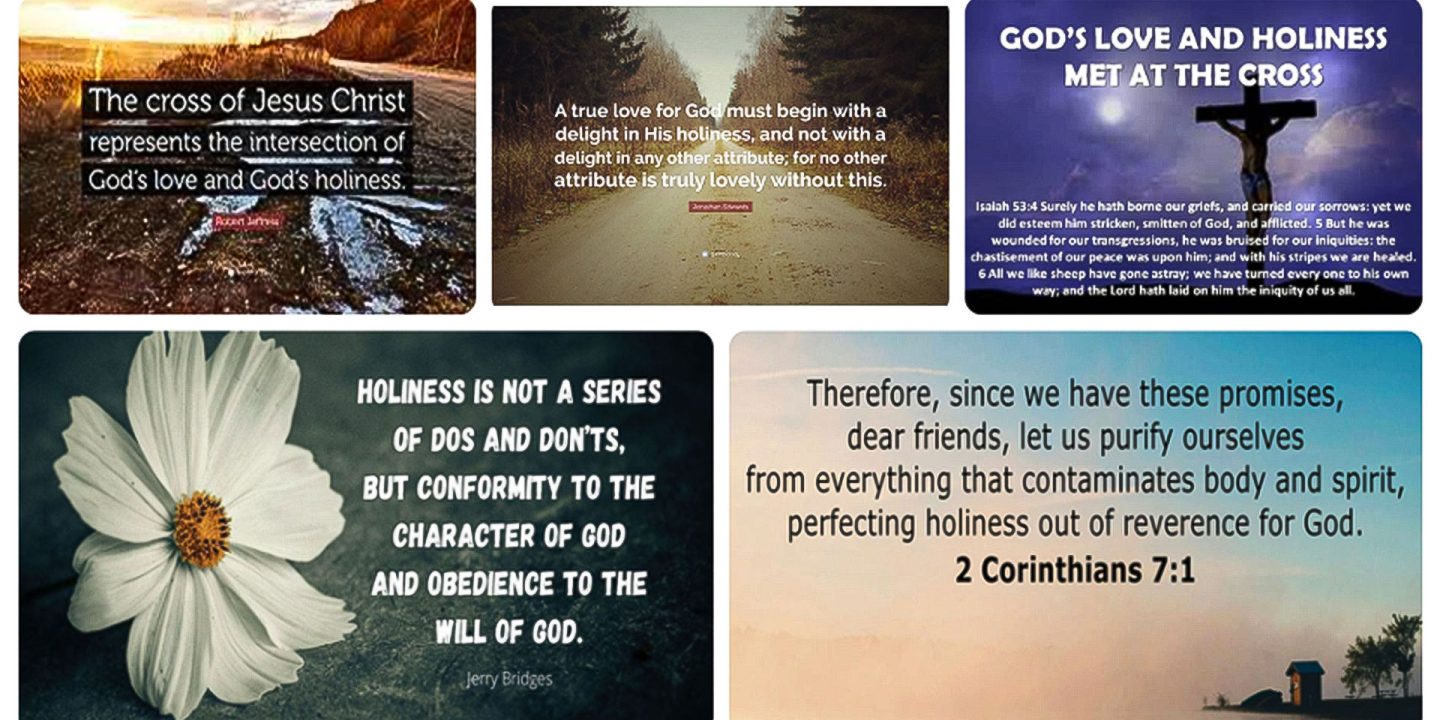 Potpourri – God’s Holiness