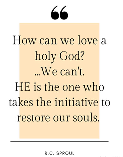 How can we love a God?