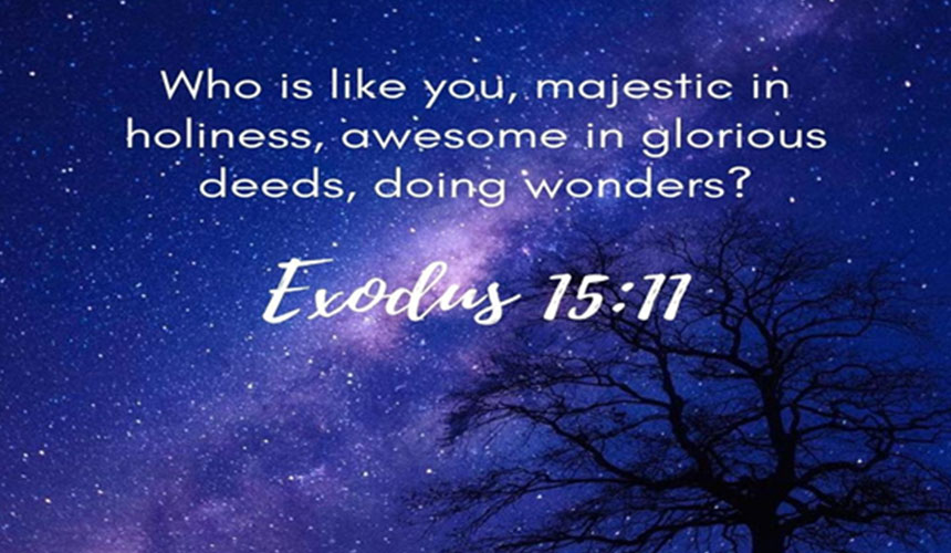 Who is like you majesty?