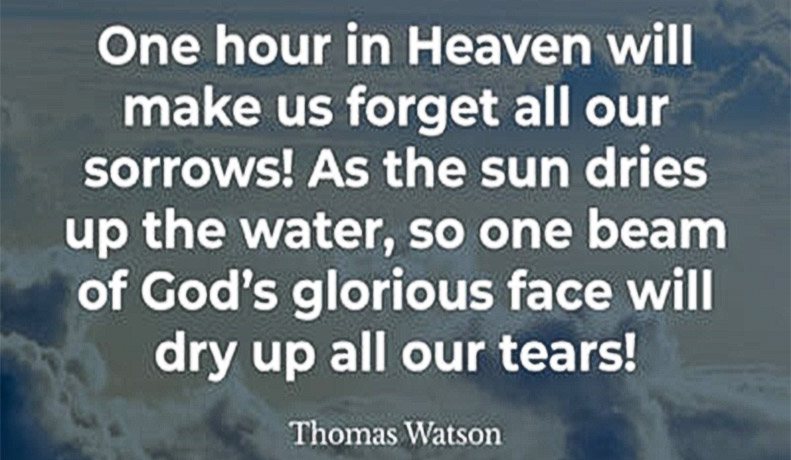 One Hour in Heaven will make us forget all our sorrows