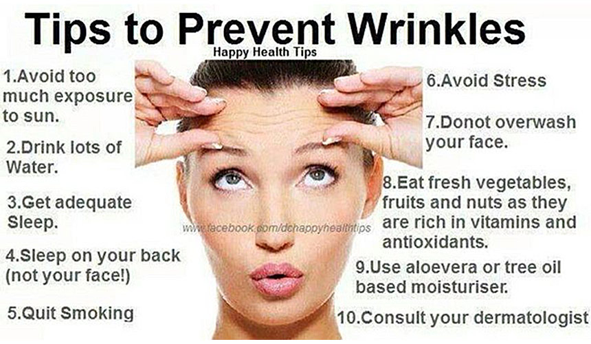 Tips tO Prevent Wrinkles Natural Facials