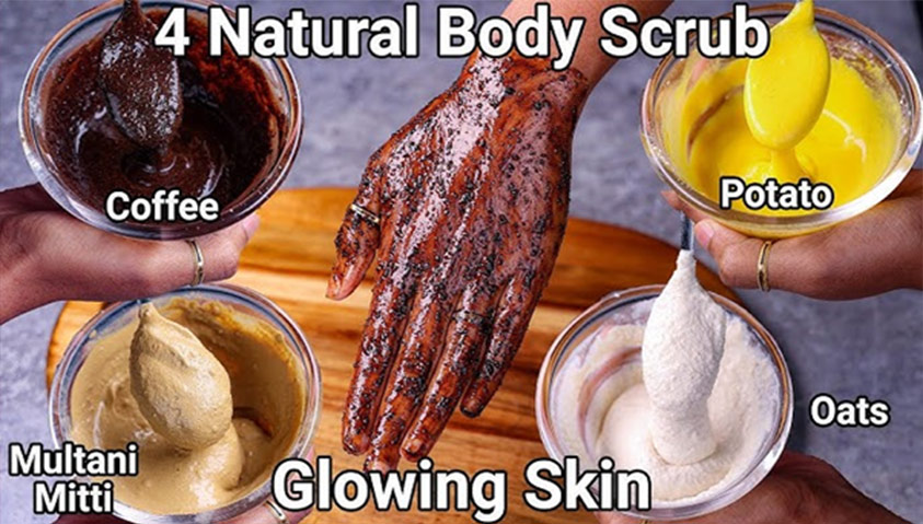 4 Natural Body Scrub Natural Body Scrubs