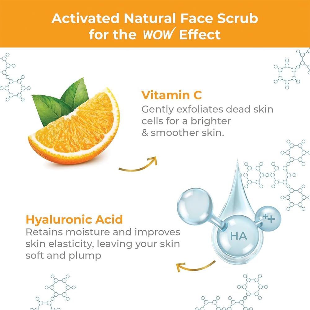 Activated Natural Face Scrub