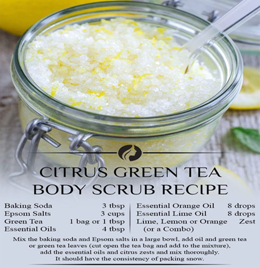 Citrus Green Tea Body Scrub