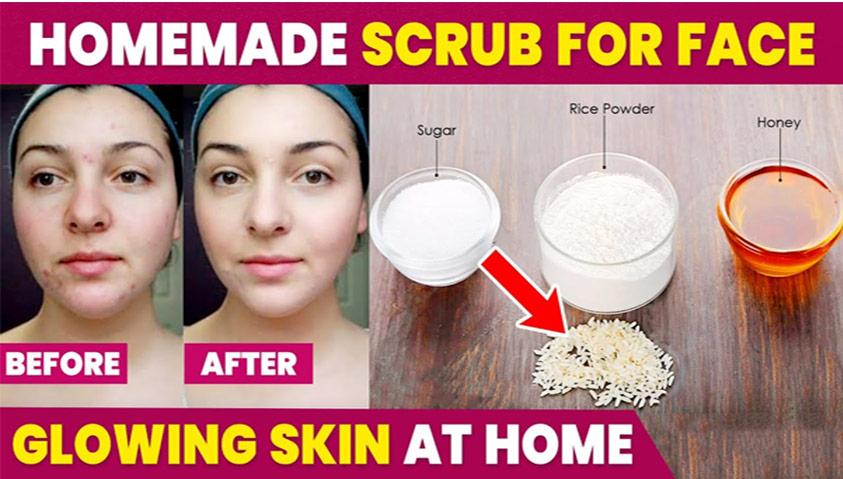 Homemade Scrub for Face