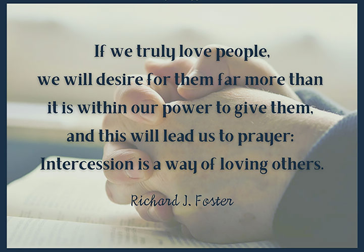 If we truly love people Parents as Intercessors