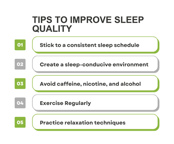 Tips to improve sleep