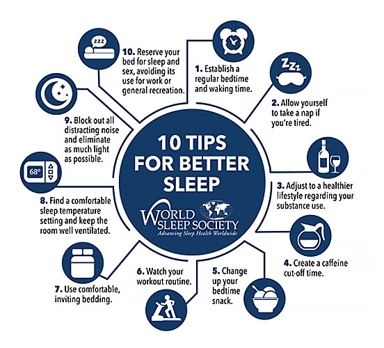 tips for better sleep
