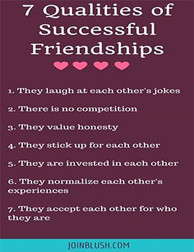 7 Qualities of Successful Friendships