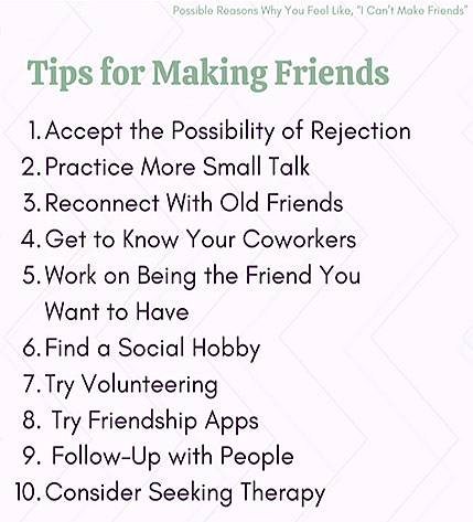 Tips for Making Friends