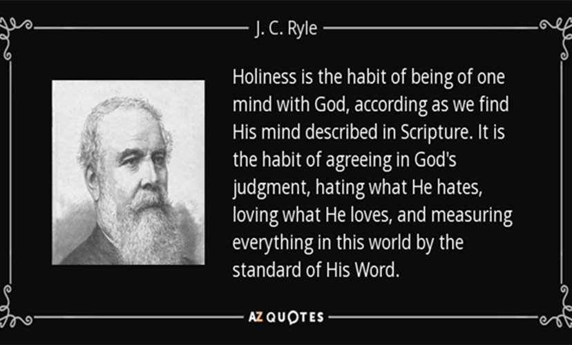 Holiness is the state of being one mind with God Potpourri – Holiness